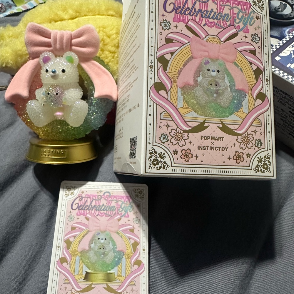 Pop Mart Instinctoy Celebration Gift Figurine NEW OPEN BOX